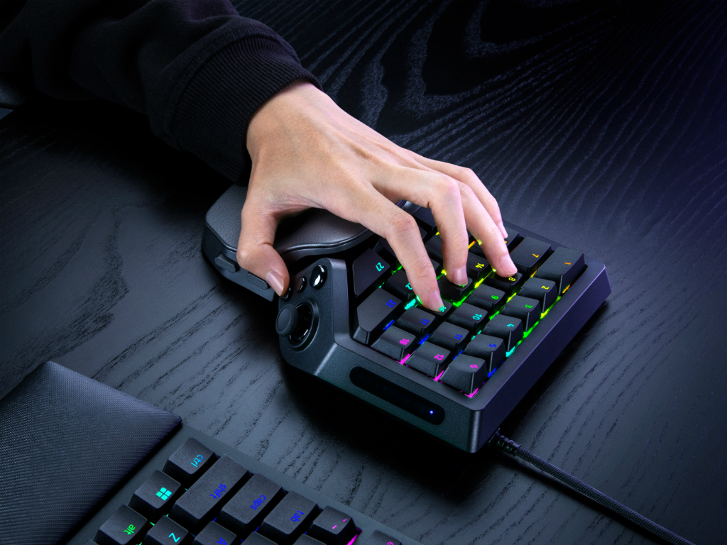 Razer、第2世代アナログオプティカルスイッチ採用左手キーパッド