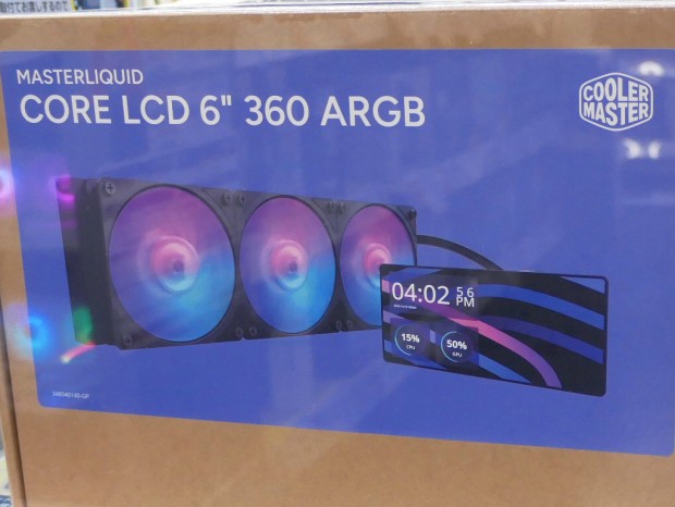 MasterLiquid Core LCD 6"