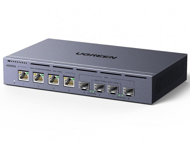 【Amazonタイムセール】UGREENの全8ポート10GbEハブが約1万円引き、税込29,849円
