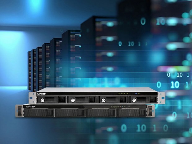 QNAP、10GbEと2.5GbEを備えた奥行き292mmの4ベイ1U NAS「TS-432XeU」
