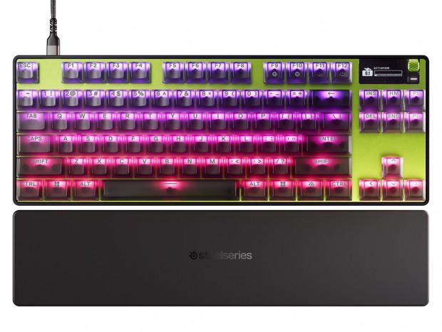 SteelSeries、異なる荷重の新型スイッチを選べる限定版「Apex Pro TKL Gen 3 Cyber / Steel」