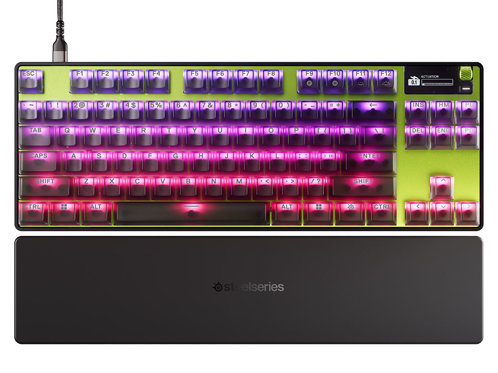 SteelSeries、異なる荷重の新型スイッチを選べる限定版「Apex Pro TKL