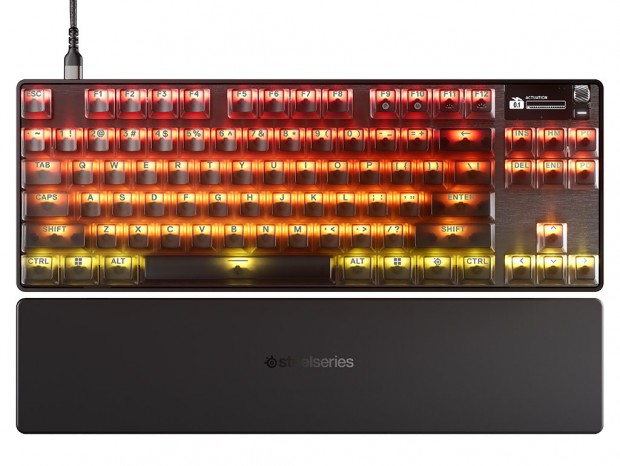 SteelSeries、異なる荷重の新型スイッチを選べる限定版「Apex Pro TKL Gen 3 Cyber / Steel」