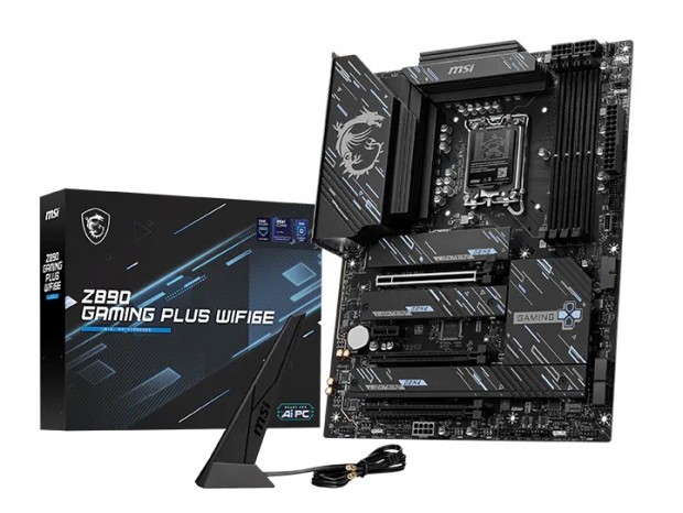 Intel Z890採用ゲーミングマザーボード、MSI「Z890 GAMING PLUS WIFI6E」10月2日発売