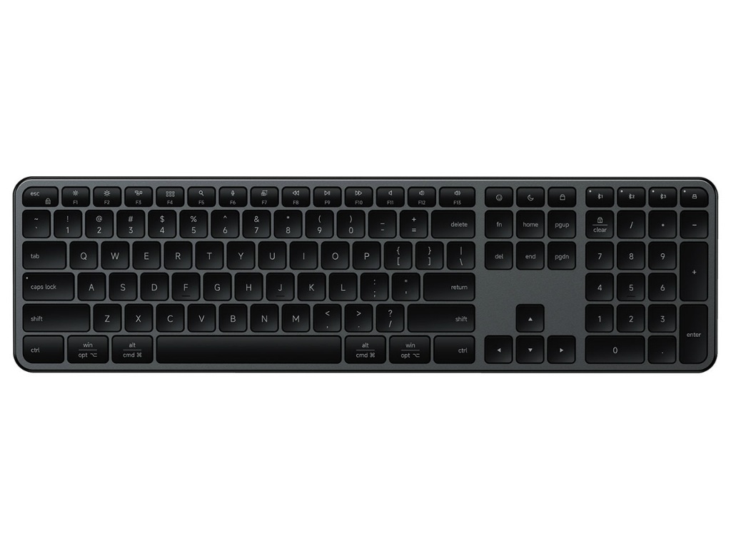 4台マルチ接続対応のUSスリムワイヤレスキーボード、Satechi「Slim EX