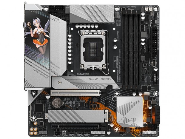 GIGABYTE、神鷹凛デザインのIntel B760マザーボード「B760M AORUS ARI WIFI6E DDR4」