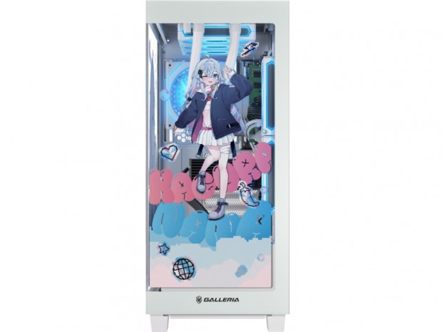 GALLERIA、描き下ろしイラストデザインの「カグラナナ」コラボゲーミングPC発売