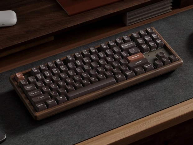 Keychron、木製ケース採用のプレミアムな磁気スイッチキーボード「K8 HE All-Wood」