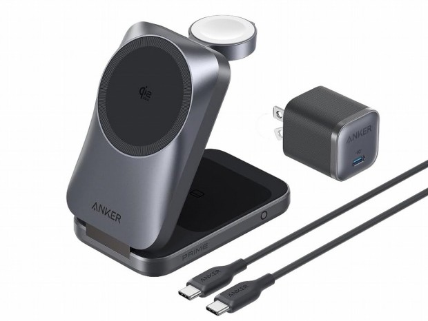 【Amazonタイムセール】Qi2 25W充電可能なアンカーの「Prime Wireless Charging Station」が20％オフ