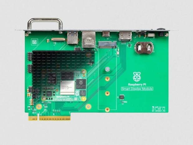 ディスプレイにRaspberry Piを内蔵、30ドルの「Smart Display Module」発売