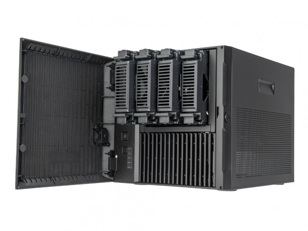 4基のホットスワップベイを搭載するNAS向けMini-ITXケース、SilverStone「CS340」