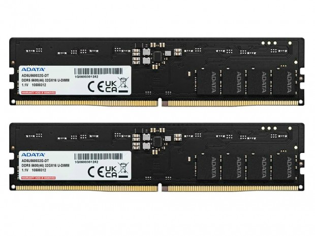 【Amazonタイムセール】ADATAのDDR5-5600対応64GBメモリキットが25％オフ