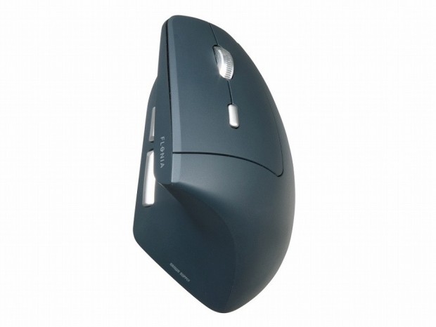 サンワサプライ、62g軽量ボディ＆静音ボタン採用のワイヤレスエルゴマウス発売