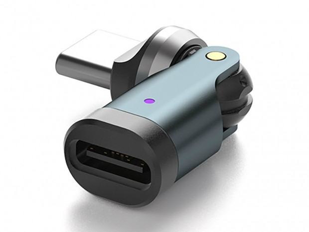 540°回転コネクタでケーブル負荷を軽減。最大240W PD対応USB Type-Cアダプター