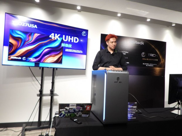 ASRock27型QD-OLEDディスプレイ4製品を発表
