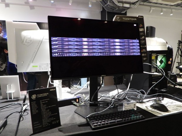 ASRock27型QD-OLEDディスプレイ4製品を発表