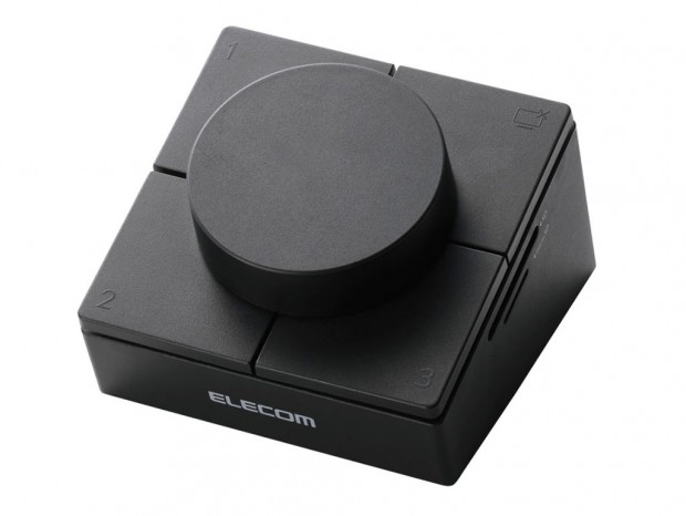 4つのカスタムキーとダイヤルを搭載。エレコムの8-in-1ドッキングステーション