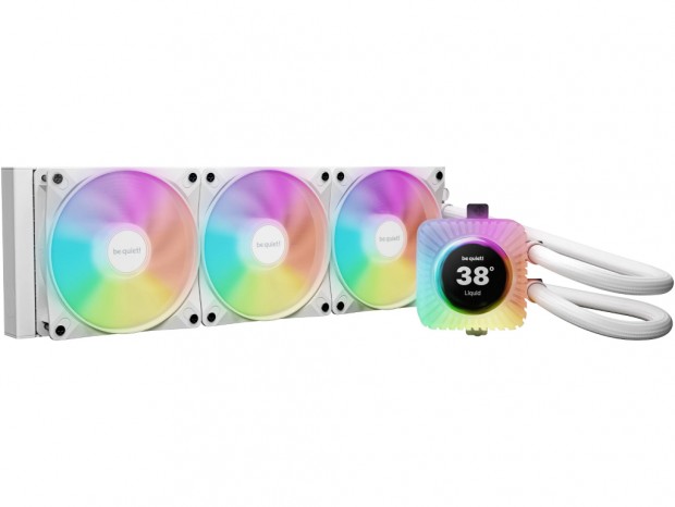 2.1型IPSディスプレイ搭載AIO水冷クーラー、be quiet!「LIGHT LOOP IO LCD 360mm」
