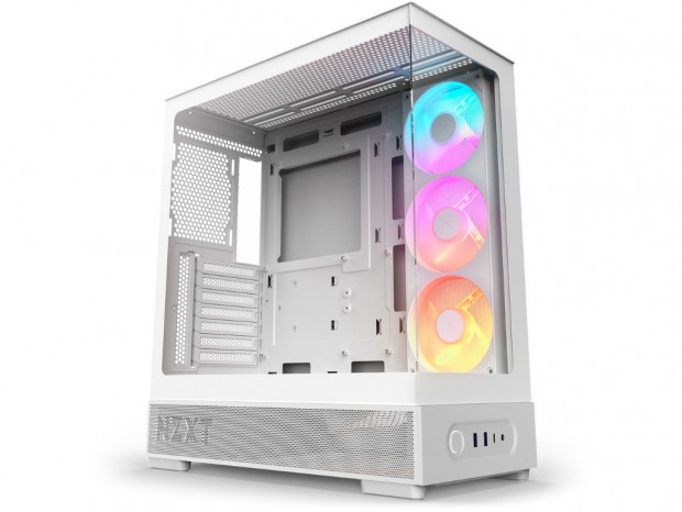 360mm ARGBファン搭載ピラーレスPCケース、NZXT「S5 RGB」が税込8,980円で発売