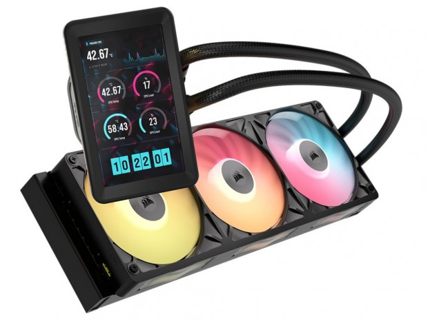 5インチLCD搭載のAIO水冷クーラー、CORSAIR「iCUE LINK TITAN II RX LCD」など6製品