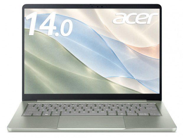 約1.18kgのアルミボディ採用、Acerの14型薄型ノート「Swift Air 14」発売