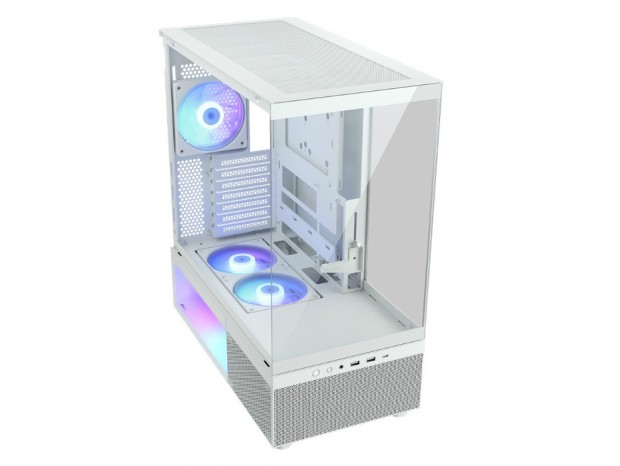 セントラル・フロー・ベント構造のピラーレスミドルタワー、COUGAR「CFV220 RGB」発売