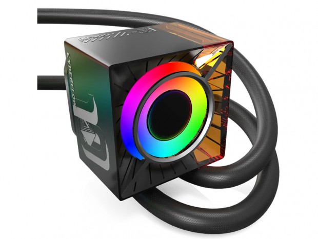 VRMまで冷やすMONTECH最上位クラスのAIO水冷クーラー「CyberFlow」シリーズ