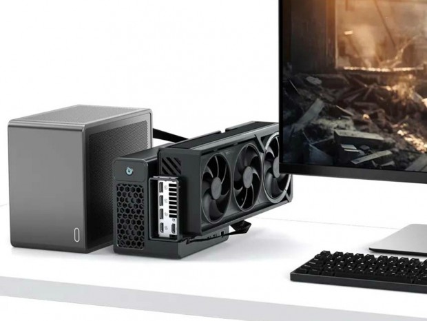PCIe 4.0(x8)接続に対応するポータブルeGPUドック「GPD G2」発売