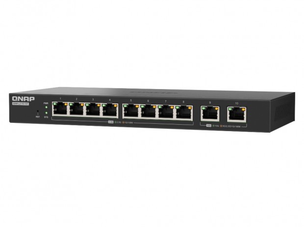 QNAP、10GbE/2.5GbE対応のライトマネージドスイッチ「QSW 2000」シリーズ