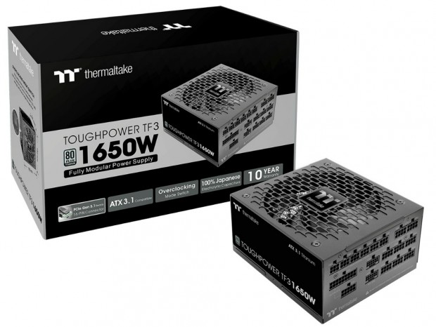 Thermaltake、レーンモード切り替え対応「TOUGHPOWER TF3 1650W ATX3.1 TITANIUM」発売