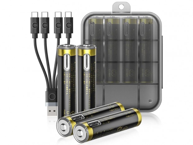 【プライム感謝祭】USB Type-Cで直接充電できる単4形電池4本セットが20％オフ
