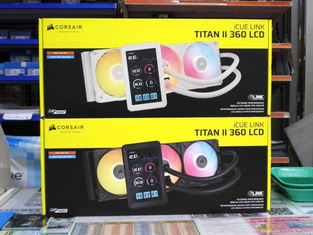 CORSAIR「iCUE LINK TITAN II 360 RX RGB」シリーズが発売