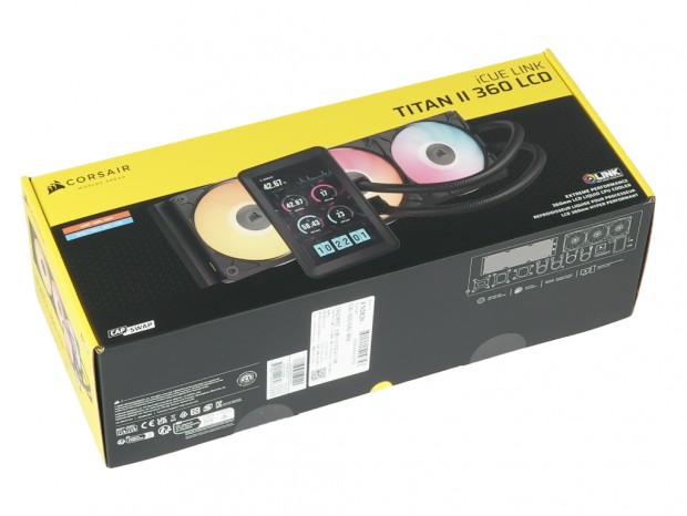 iCUE LINK TITAN II 360 RX LCD
