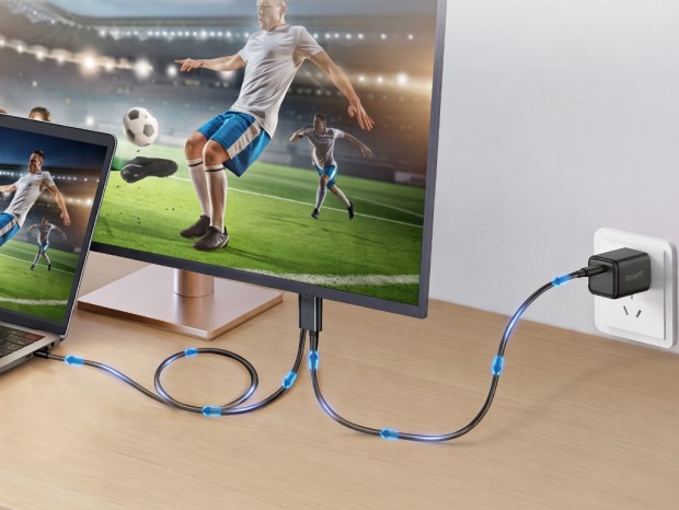 Type-C HDMI ミラーリングケーブル