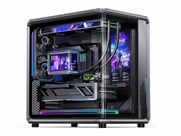 JONSBO、ラジエーター搭載スペースに取り付け可能な10.36インチIPS液晶「DS360」
