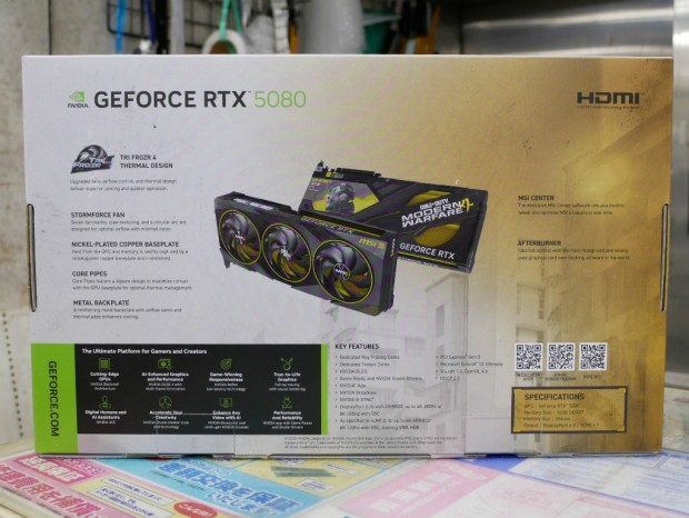 GeForce RTX 5080 16G COD MW4 EDITION OC