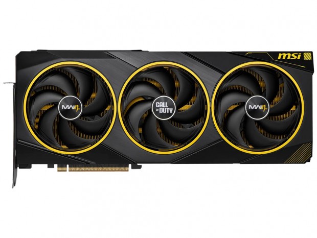 ヒートシンクもイエロー色のMSI、CoDコラボの限定版GeForce RTX 5080を発売