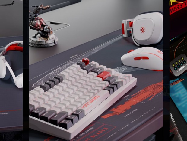ナイトシティの世界観をデスクに。CORSAIRが「Cyberpunk」コラボデバイス2シリーズを発表