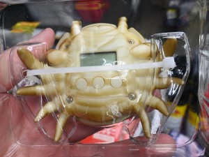 黄金のカニ型カップラーメンタイマー