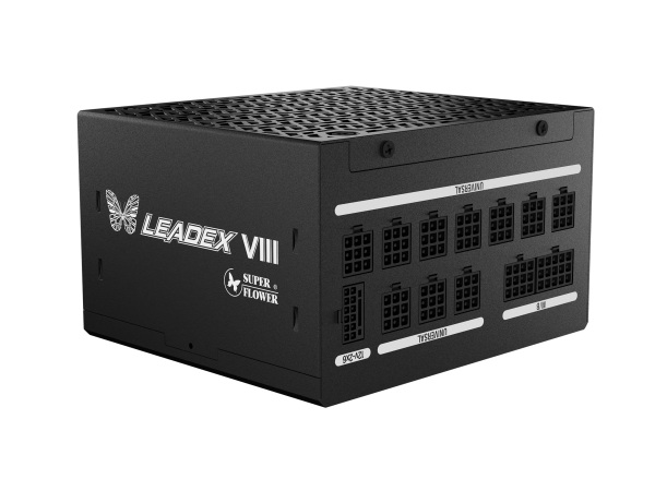 奥行き125mmで1,200WのATX電源、Super Flower「LEADEX VIII PLATINUM PRO PREMIUM」