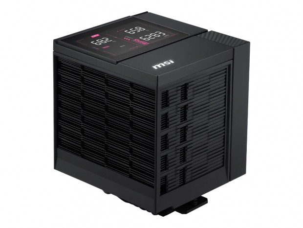 リアルタイムディスプレイ搭載のCPUクーラー、MSI「MPG COREFROZR AP15」