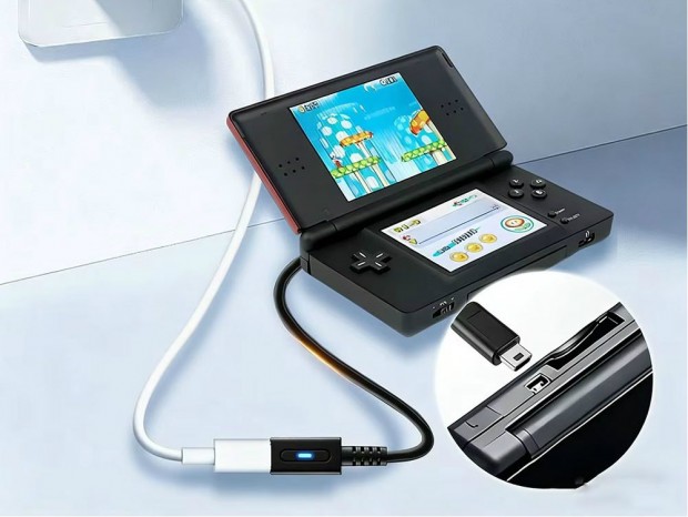 XYZA、USB PD充電器でレトロゲーム機が動くType-C変換ケーブル発売