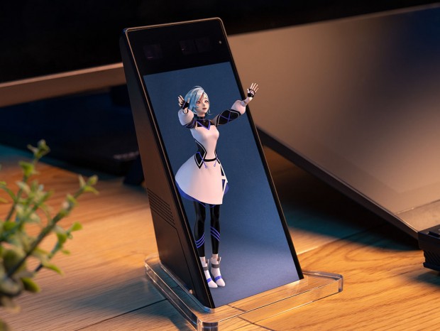 推しキャラが机の上に現れる？ ソニーが裸眼立体視対応の6インチディスプレイ「ELF-MN1」を発表