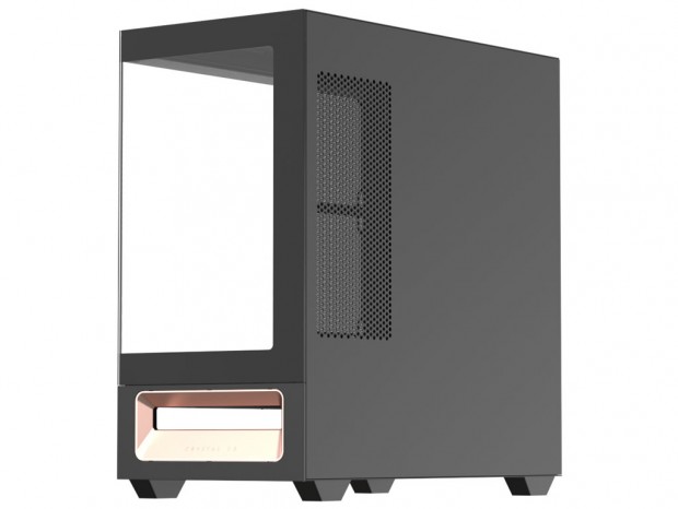 ボトムファンをブラケットごと取り外せるピラーレスPCケース、Formula V Line「Crystal Z3 Plus」
