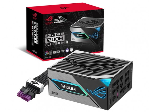GPUへの給電を均等化する新型ケーブルを標準装備、ASUSの高出力ATX電源ユニット5モデル