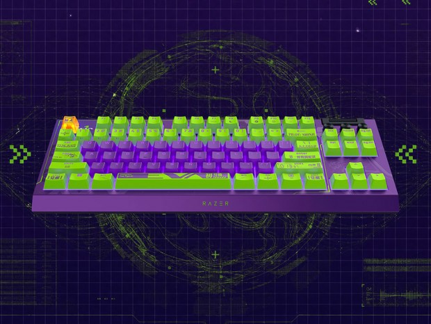 「Razer BlackWidow V4 TKL HyperSpeed | EVANGELION（EVA-01）」
