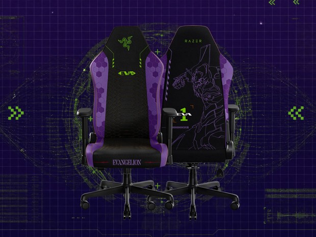 「Razer Iskur V2 X | EVANGELION（EVA-01）」